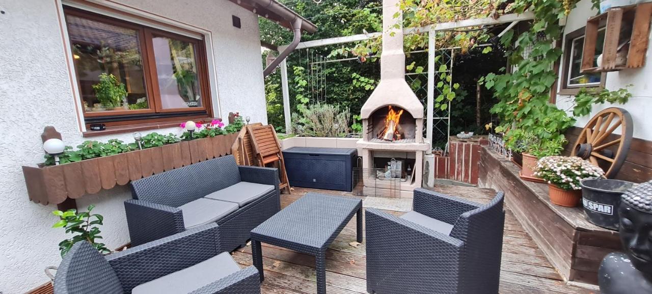 Ferienwohnung Casa Alotto Windeck ภายนอก รูปภาพ
